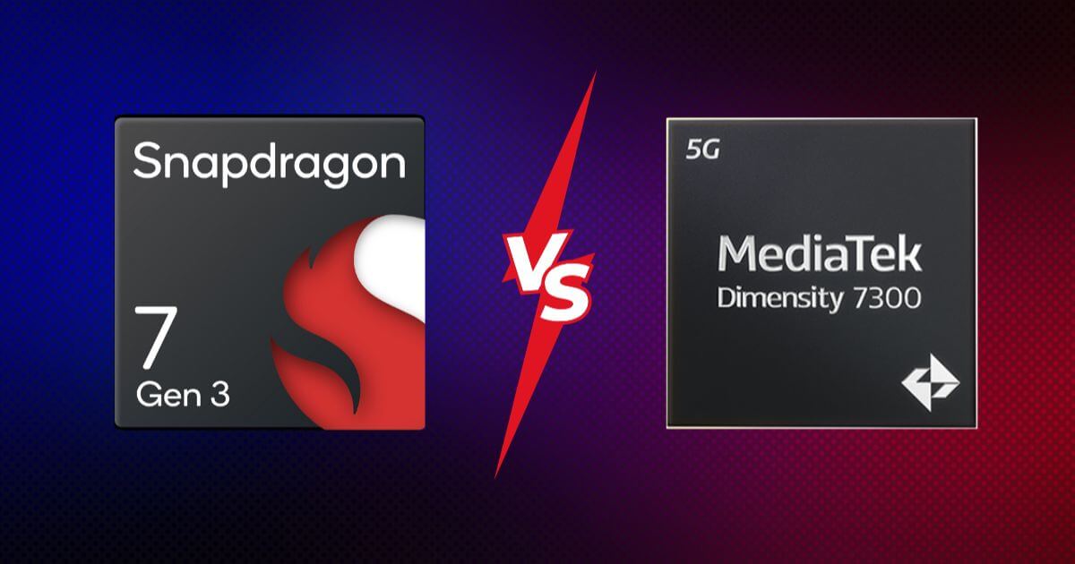Snapdragon 7s Gen 3 vs Dimensity 7300