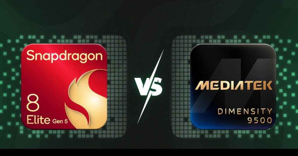 MediaTek Dimensity 9500 vs Snapdragon 8 Gen 5