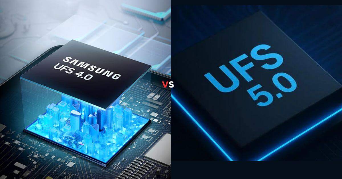 UFS 5.0 Storage vs UFS 4.0