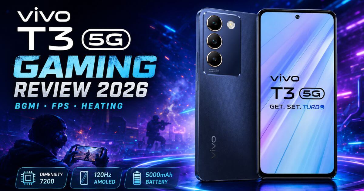 vivo T3 5G gaming review